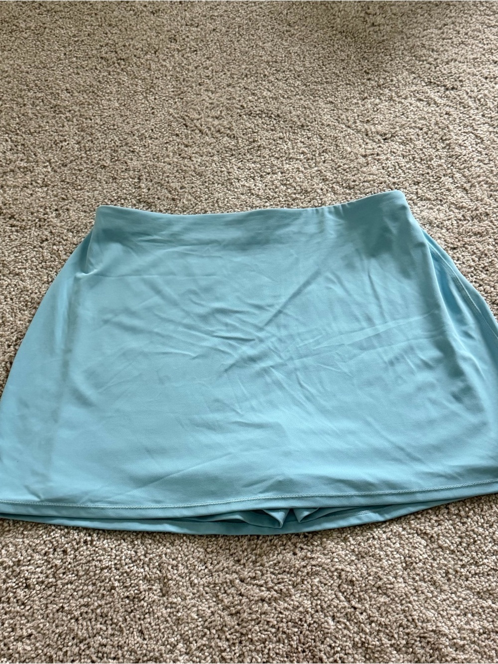 Women’s Vuori Light Aqua Mini Skirt Sz L